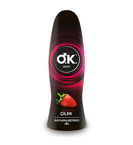 Okey Çilek Kayganlaştırıcı Jel 50 ml