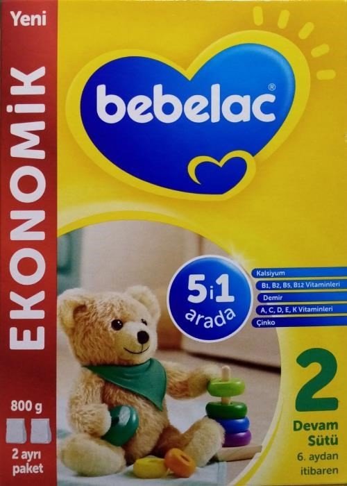 Bebelac 2 Devam Sütü 800 Gr 2 Adet