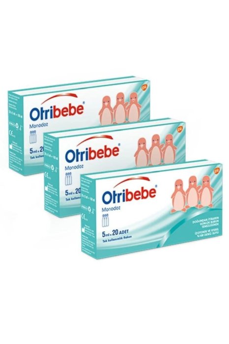 Otribebe Monodoz 20 Flakon Serum Fizyolojik 3 Adet