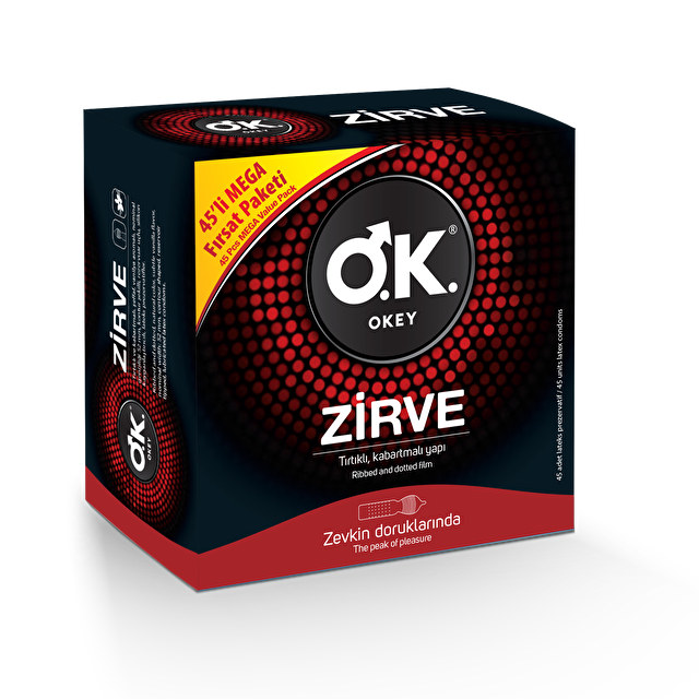 OKEY Zirve 45'Li Prezervatif