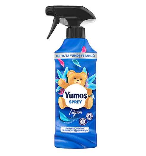 Yumoş Ev ve Tekstil Spreyi Lilyum Yıkanması Zor Eşyalar İçin 450 ml