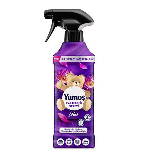 Yumoş Sprey Lotus Ev ve Tekstil Spreyi 450 ml