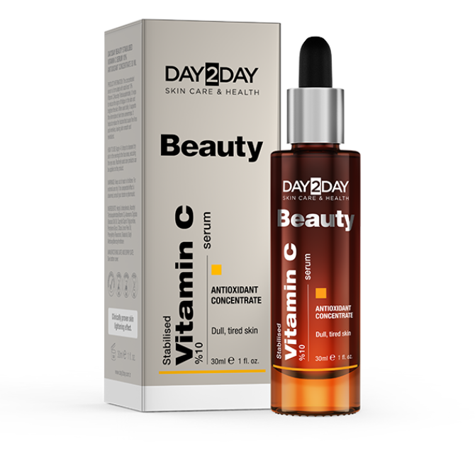 Day2Day Beauty Stabilised Vitamin C %10 Serum 30 Ml