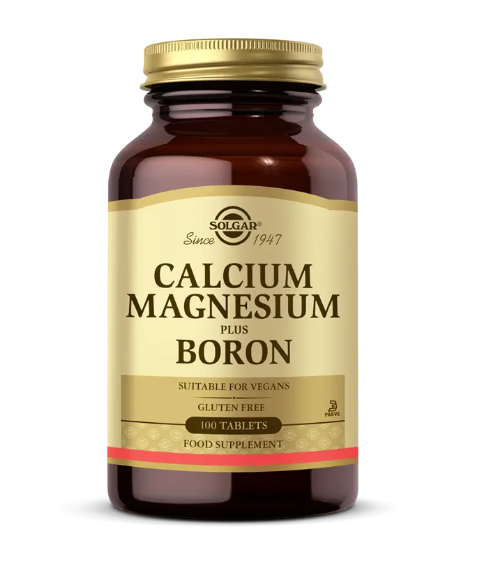 Solgar Calcium Magnesium Plus Boron 100 Tablet