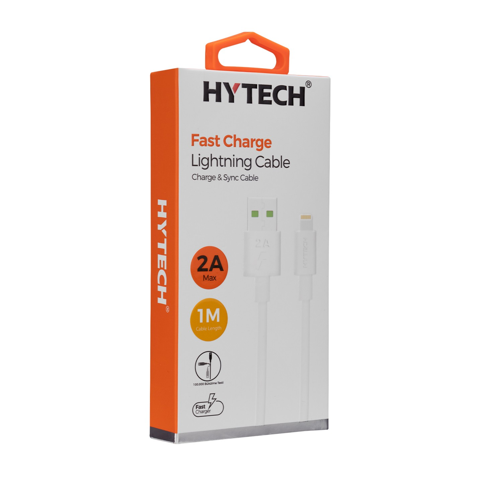 Hytech HY-X91 1M 2A iPhone Lightning By Şarj Kablosu