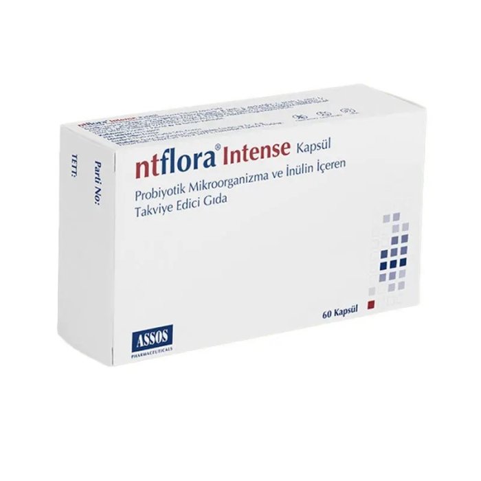 Assos Ntflora Intense  60 Kapsül