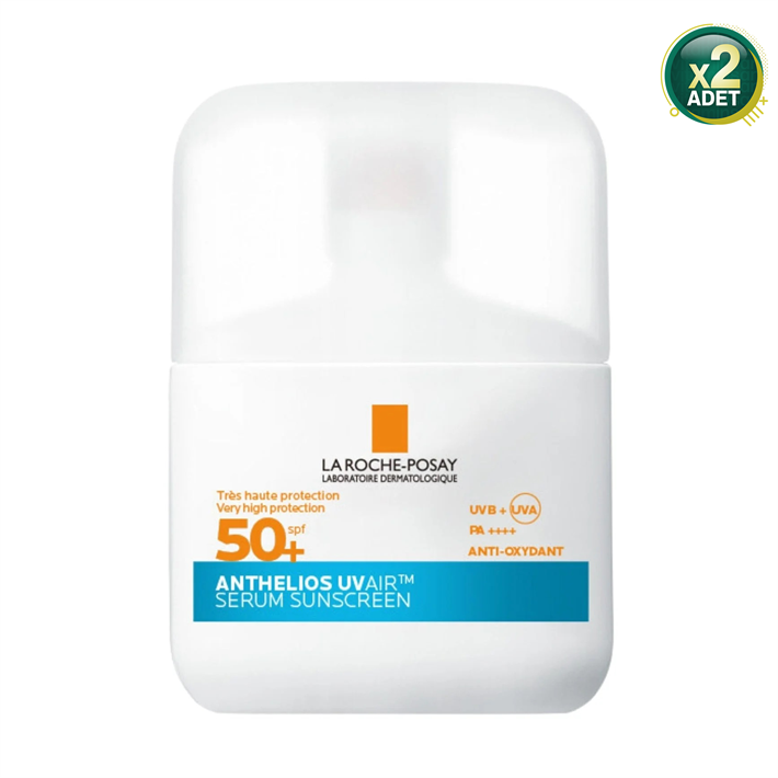 La Roche-Posay Anthelios Uvair Serum Solaire 50 Ml 50 Faktör Güneş Serumu 2 Adet