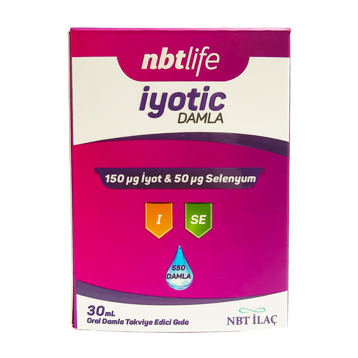 Nbt Life İyotic Damla Takviye Edici Gıda 30 Ml