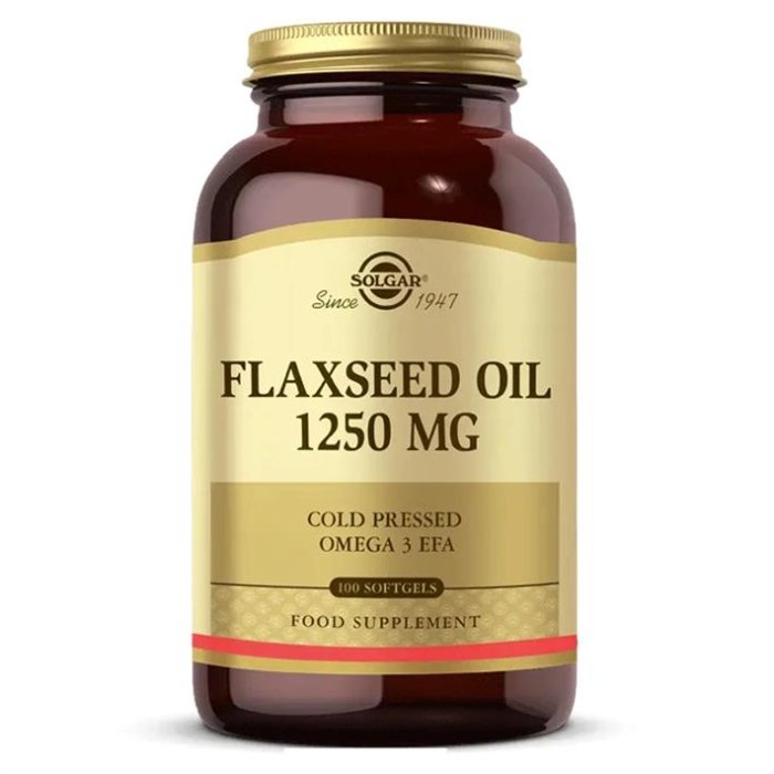 Solgar Flaxseed Oil 1250 Mg 100 Kapsül