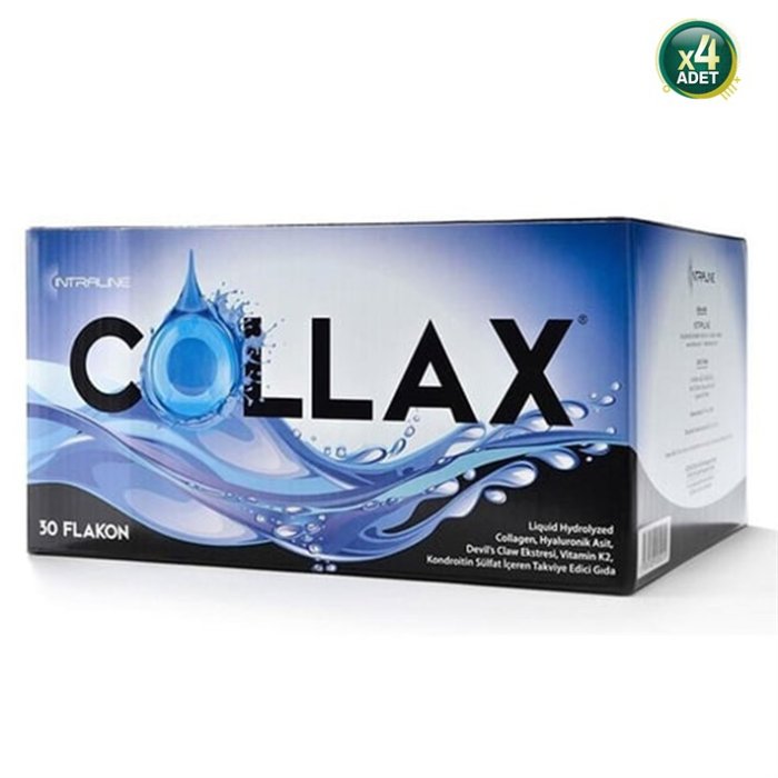 Collax Enzimatik Hidrolize Kolajen 30 Flakon 4 Adet